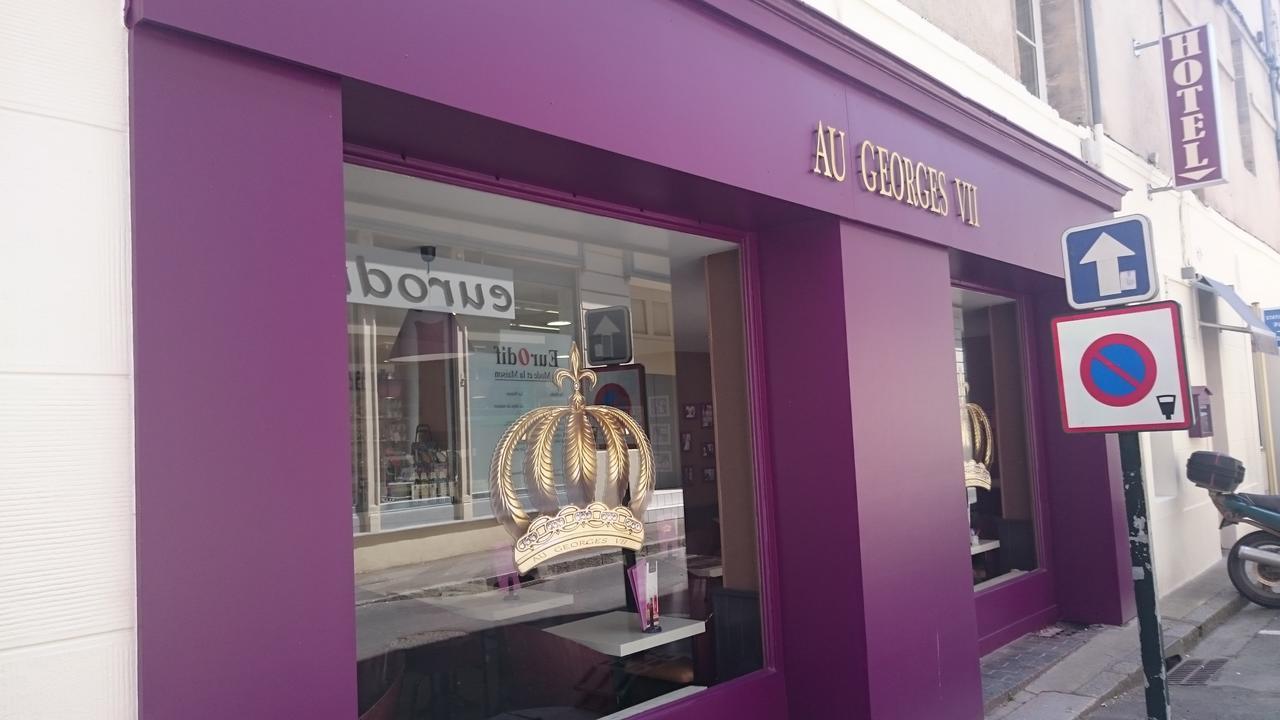Au Georges VII Hotell Bayeux Eksteriør bilde